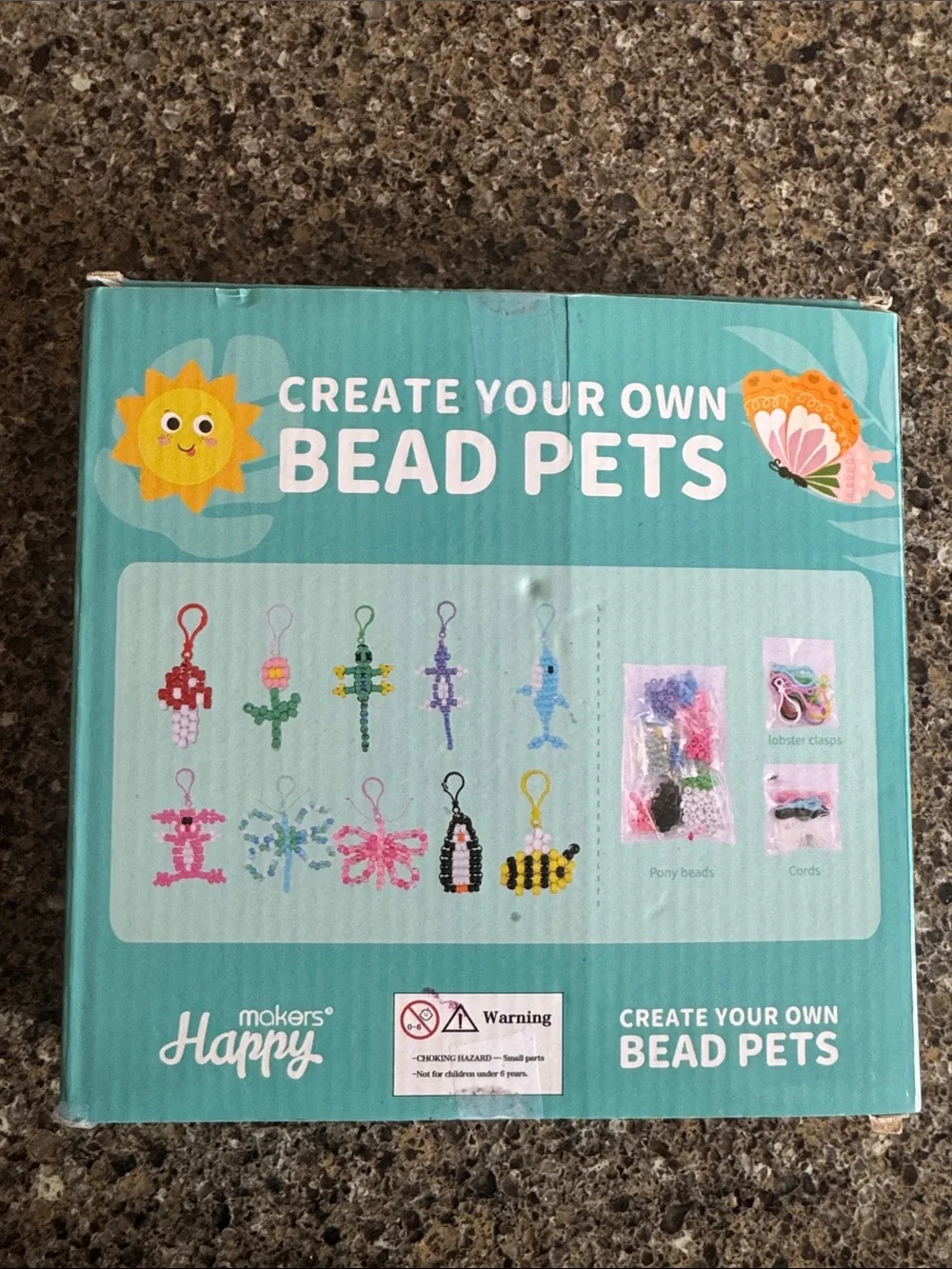 Create Your Own Bead Pets Craft Kit - Like NEW